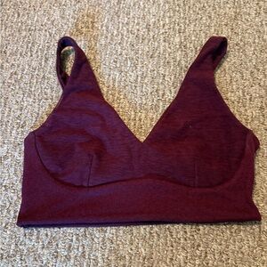 Victoria's Secret Purple Seamless V Neck Bra